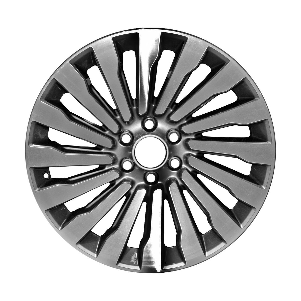 22" x 9.5" Lincoln Navigator 2018 Factory OEM Wheel Rim Machined Charcoal 10178