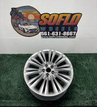 19" x 8.5" FRONT Jaguar XK XF 2010 2011 2012-2015 Factory OEM Wheel Rim 59853 photo 2