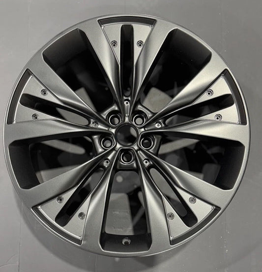 22" x 9" Jaguar F-Pace 2017-2023 Alloy Black Factory OEM Wheel RimT4A3797 59978