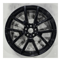 BMW M850i 840i 19 20 21 22 23 24 86428 aluminum OEM rim 20 x 9 Rear Gloss Black photo 1