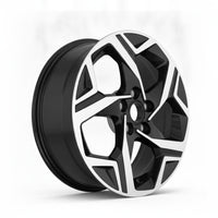 Kia Sportage 2023 2024 2025 74627 aluminum OEM wheel rim 17 x 7 CNC Black photo 2