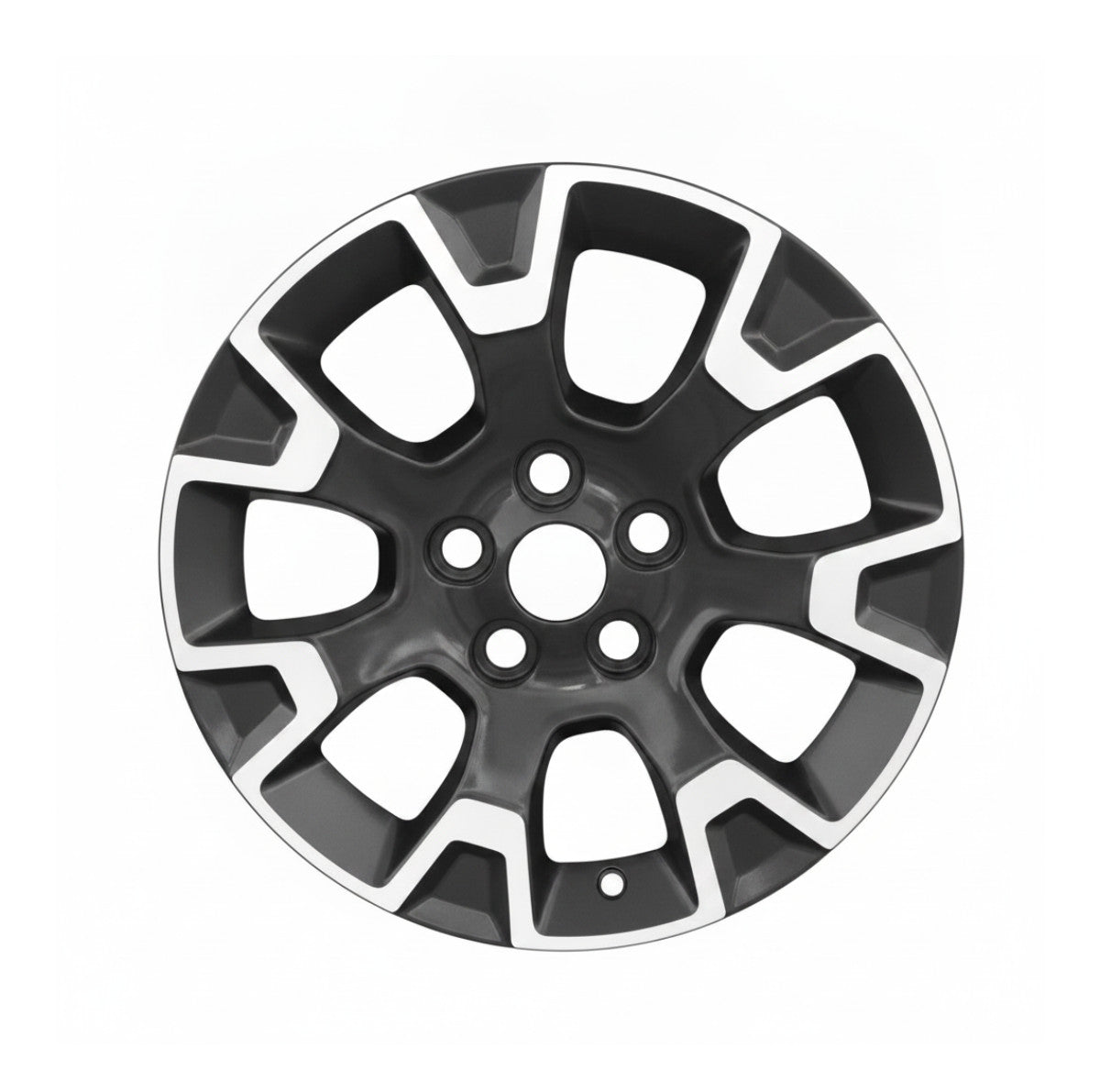 Jeep Wrangler 2024 95727 9330 aluminum wheel rim OEM 18 x 7.5 CnC Med Char