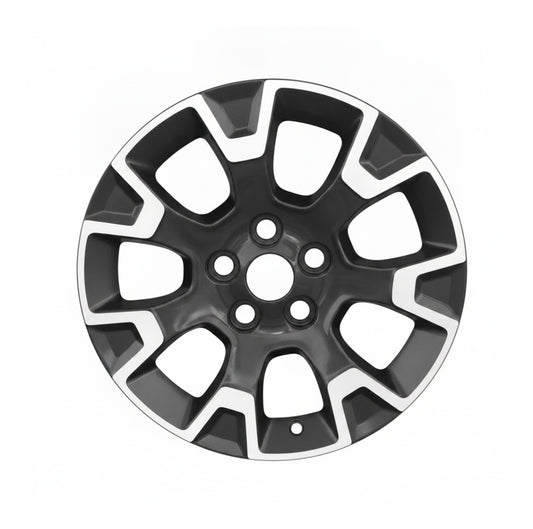 Jeep Wrangler 2024 95727 9330 aluminum wheel rim OEM 18 x 7.5 CnC Med Char