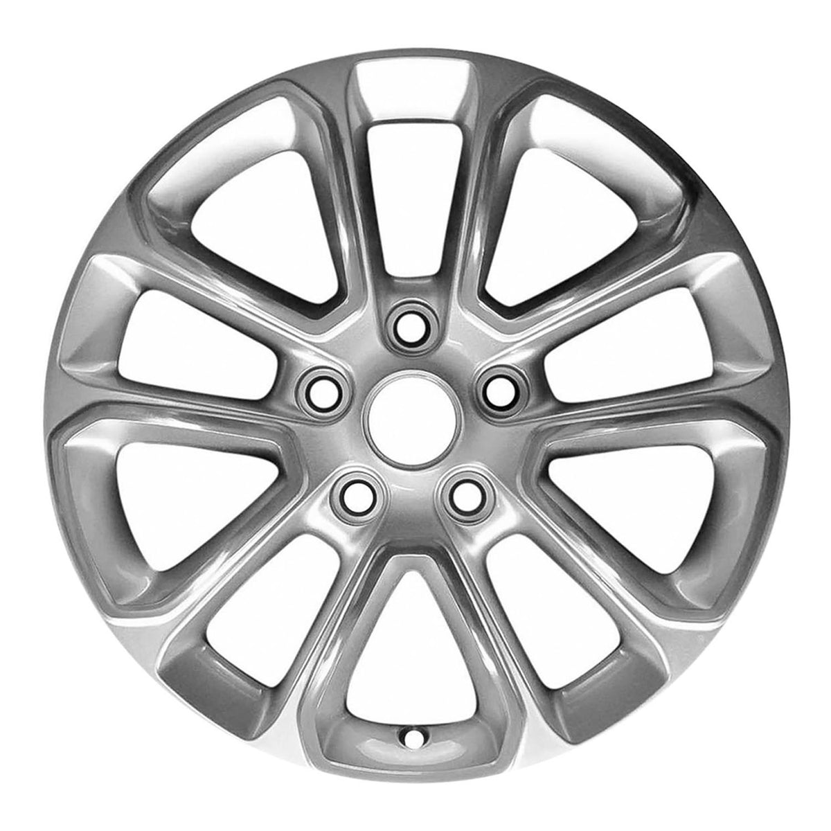 18" x 8" Jeep Grand Cherokee 2014 2015 2016 OEM Wheel Rim Polished Silver 09136