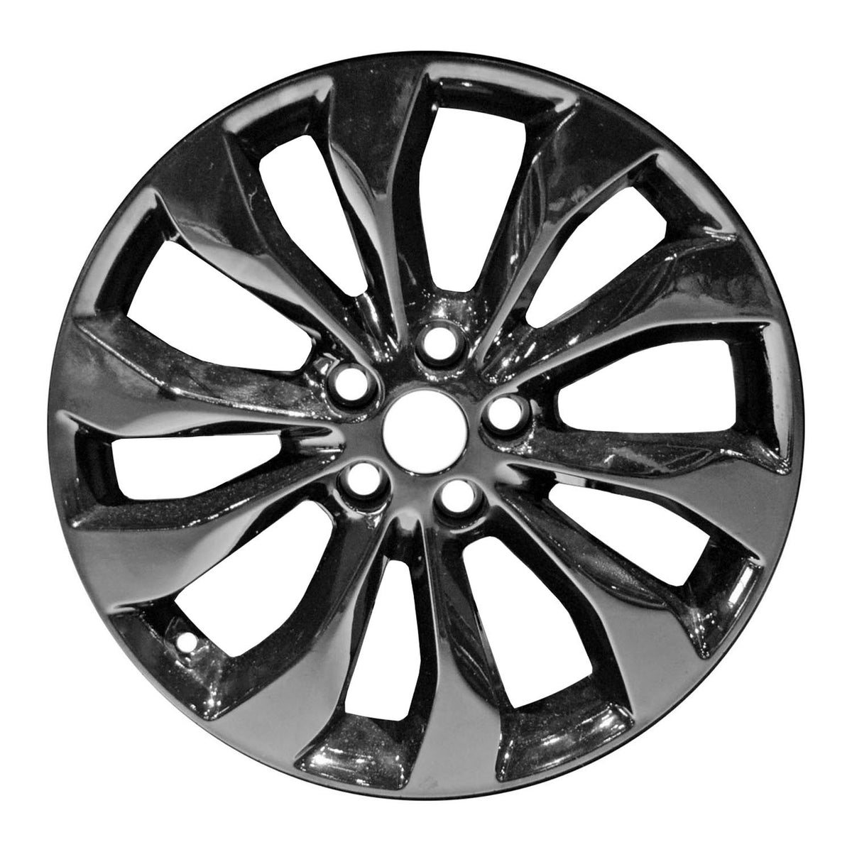 19" x 7.5" Kia Sorento 2020 Factory OEM Wheel Rim Black 74810