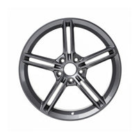 Porsche Taycan 2020 21 2022 96795 66158 OEM wheel rim 21 x 9.5 Gloss Black Front photo 1