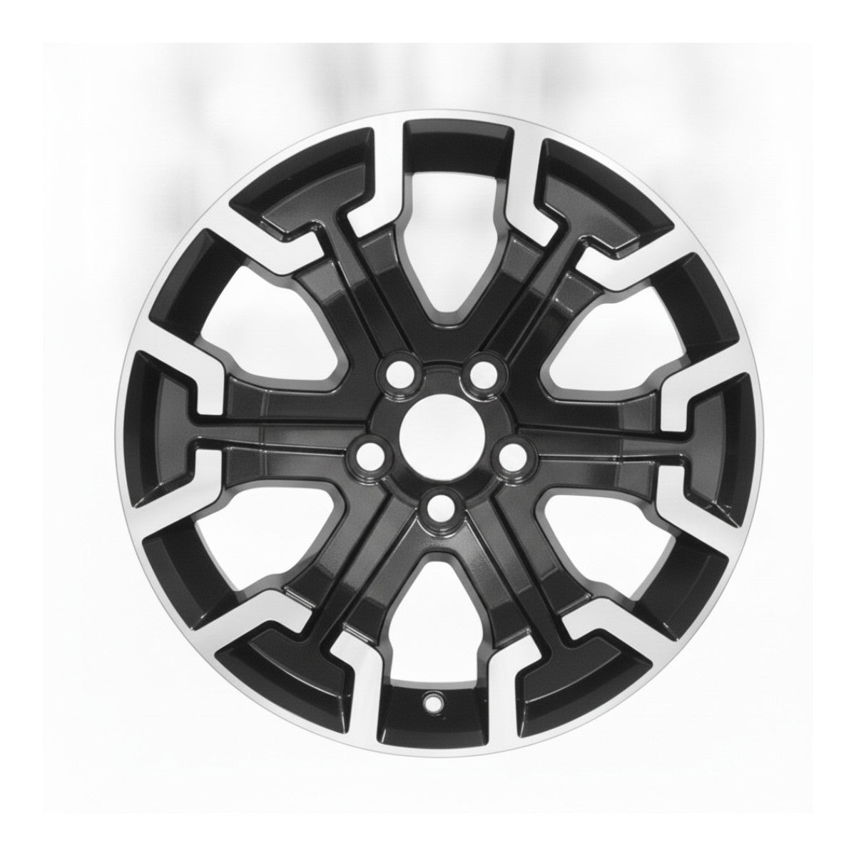 Nissan Pathfinder 2017 - 2020 63126 aluminum OEM wheel rim 18 x 7.5 CNC Black