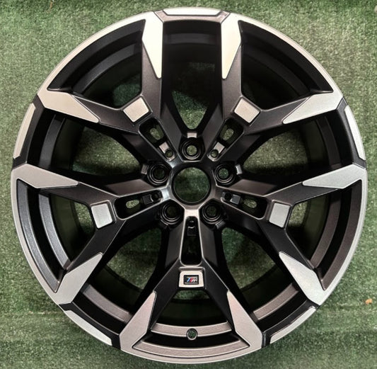 19" x 8" BMW 340i M340i 2025 Factory OEM Wheel Rim Machined Satin Black 94171