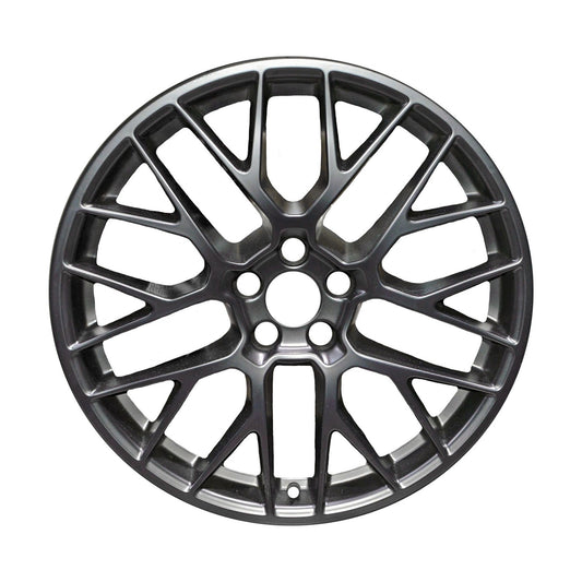 20" x 10" Porsche Macan 2015 2016 2017 Rear Factory OEM Wheel Rim Black 67471