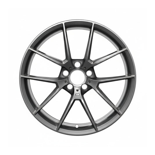 BMW M2 M3 M4 2018 2019 2020 86375 86444 OEM rim 19 x 9 CNC Matte Charcoal FRONT