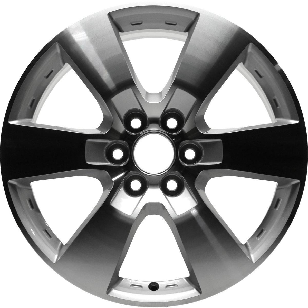20" x 7.5" Chevrolet Traverse 2009 Factory OEM Wheel Rim Machined Silver 05406