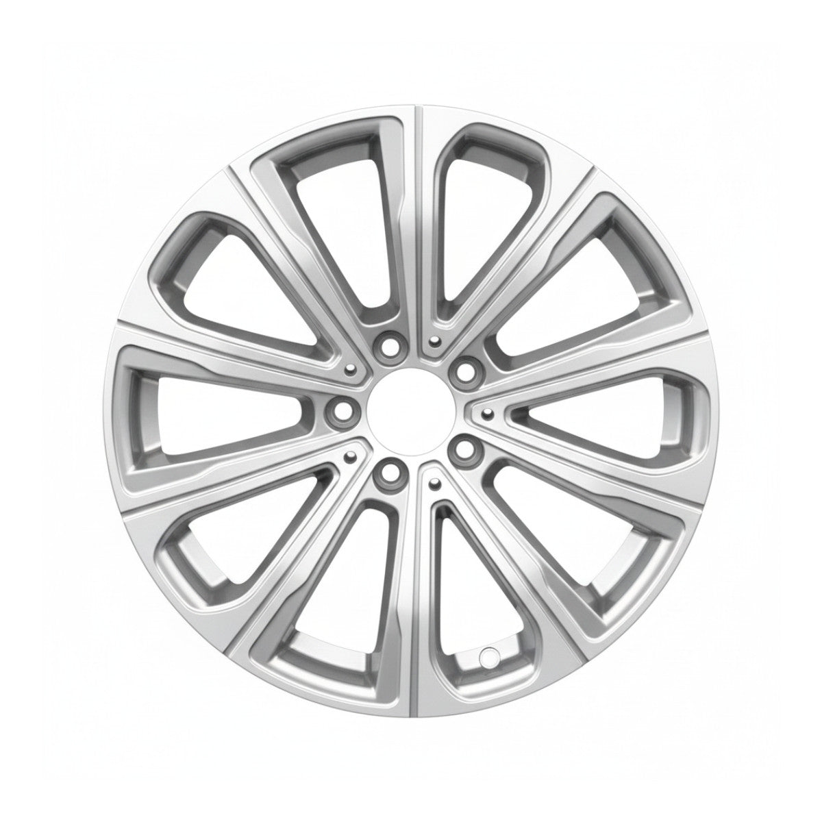 Mercedes GLC300 2023 2024 2025 85907 aluminum OEM rim 18 x 8 CNC Charcoal