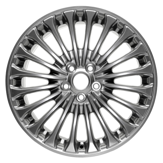 18" x 8" Ford Fusion 2013 2014 2015 2016 OEM Wheel Rim Polished Charcoal 03961