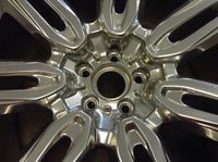 21" x 9.5" Bentley Continental 2017 Factory OEM Wheel Rim 96468 Polished photo 2