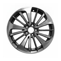 Acura RDX 2016 2017 2018 71837 aluminum OEM rim 18 x 7.5 CNC Charcoal photo 1