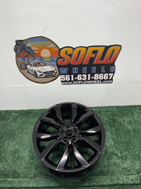 19" x 8" Ford Escape 2017 2018 2019 Factory OEM Wheel Rim 10112 Gloss Black photo 2