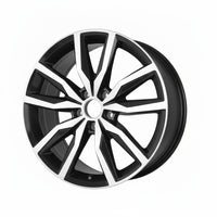 18" x 8" Volkswagen Cc 2015 2016 2017 Factory OEM Wheel Rim Machined B photo 3
