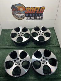 Set 18x7.5 Volkswagen Beetle Jetta Golf GTI GLI 2005-2014 Factory OEM Wheel Rim photo 2