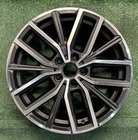 18" x 7.5" BMW X1 2023 2024 Factory OEM Wheel Rim 86685 CNC Charcoal photo 1