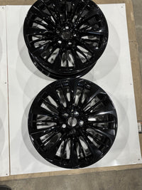 Set 20"x8.5" Lexus LS500 LS500h 2018-2024 Factory OEM Wheels Rim 74370 Gloss BLK photo 8