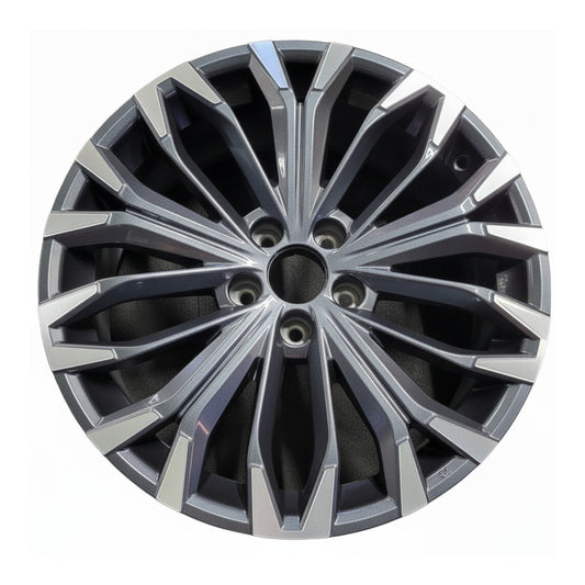 Nissan Rogue 2024 2025 95881 OEM wheel rim 19 x 7.5 CNC CHARCOAL