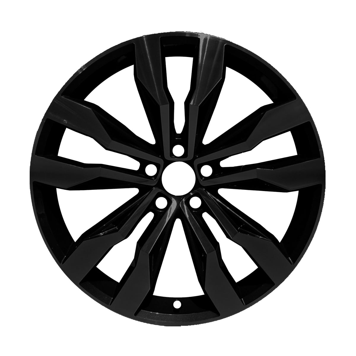 20" x 8.5" Volkswagen Tiguan 2017 2018 2019 Factory OEM Wheel Rim Black 70049