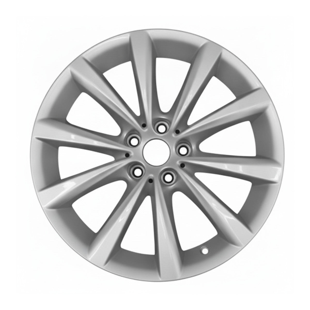 BMW 840i 2020 2021 86521 aluminum OEM wheel rim 18 x 9 Rear Bright Silver