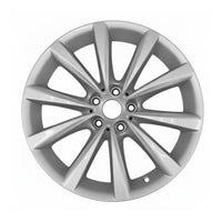 BMW 840i 2020 2021 86521 aluminum OEM wheel rim 18 x 9 Rear Bright Silver photo 1