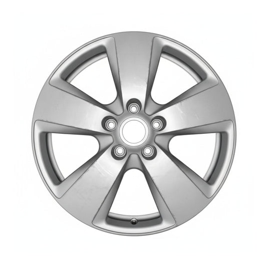 Porsche Cayenne 19 - 23 67565 aluminum OEM wheel rim 19 x 9.5 Silver Rear