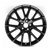 Infiniti Q60 2015 73743 aluminum OEM rim 19 x 8.5 Gloss Black FRONT photo 1