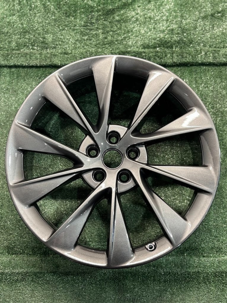 21x8.5 Front Tesla Model S Turbine 2018 2019 2020 2021 OEM Wheel Rim 106651900B