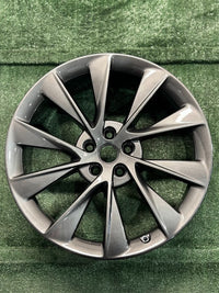 21x8.5 Front Tesla Model S Turbine 2018 2019 2020 2021 OEM Wheel Rim 106651900B photo 1