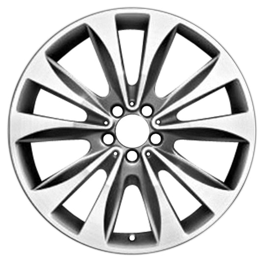 2013-2016 Mercedes Benz GL Class 20x8.5" Silver OEM Wheel Rim 85297