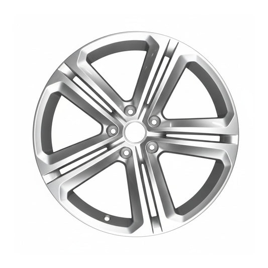 Volkswagen Touareg 2017 70024 aluminum OEM wheel rim 21 x 9.5 Silver