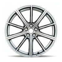 Audi Q5 SQ5 2021 2022 2023 12038 95071 OEM wheel 20 x 8 CNC Med Silver photo 2