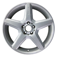 18x8.5 Front Mercedes Benz E320 E500 E550 AMG 2003-2009 OEM Wheel Rim 2114016602 photo 4
