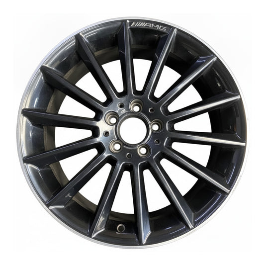Mercedes CLA250 A250 A220 2019 - 2025 85727 OEM wheel rim 19 x 7.5 Black Flange