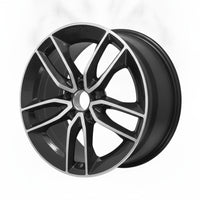 Mercedes E53 AMG 19 20 21 22 85660 aluminum OEM wheel rim 20 x 8 CNC Black FRONT photo 3