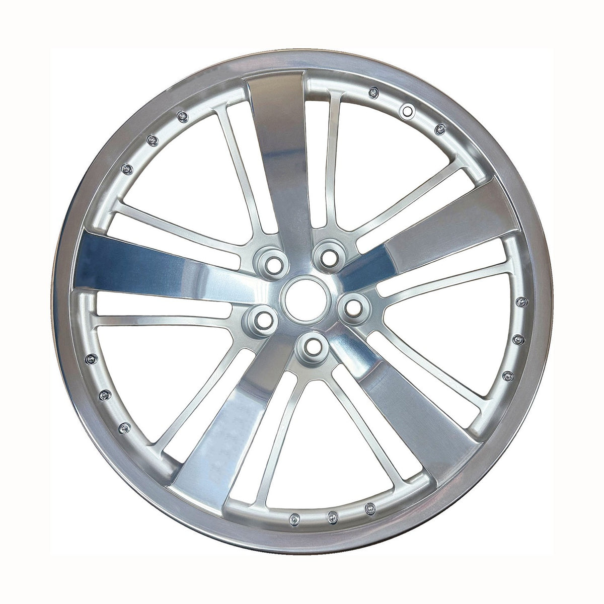 21" x 8.5" Chevrolet Camaro 2010 2011 Front OEM Wheel Rim Polished Silver 05467