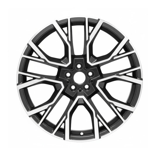 BMW X5 X5M 20 - 25 86244 96699 aluminum OEM wheel rim 21 x 10.5 CNC Black Front