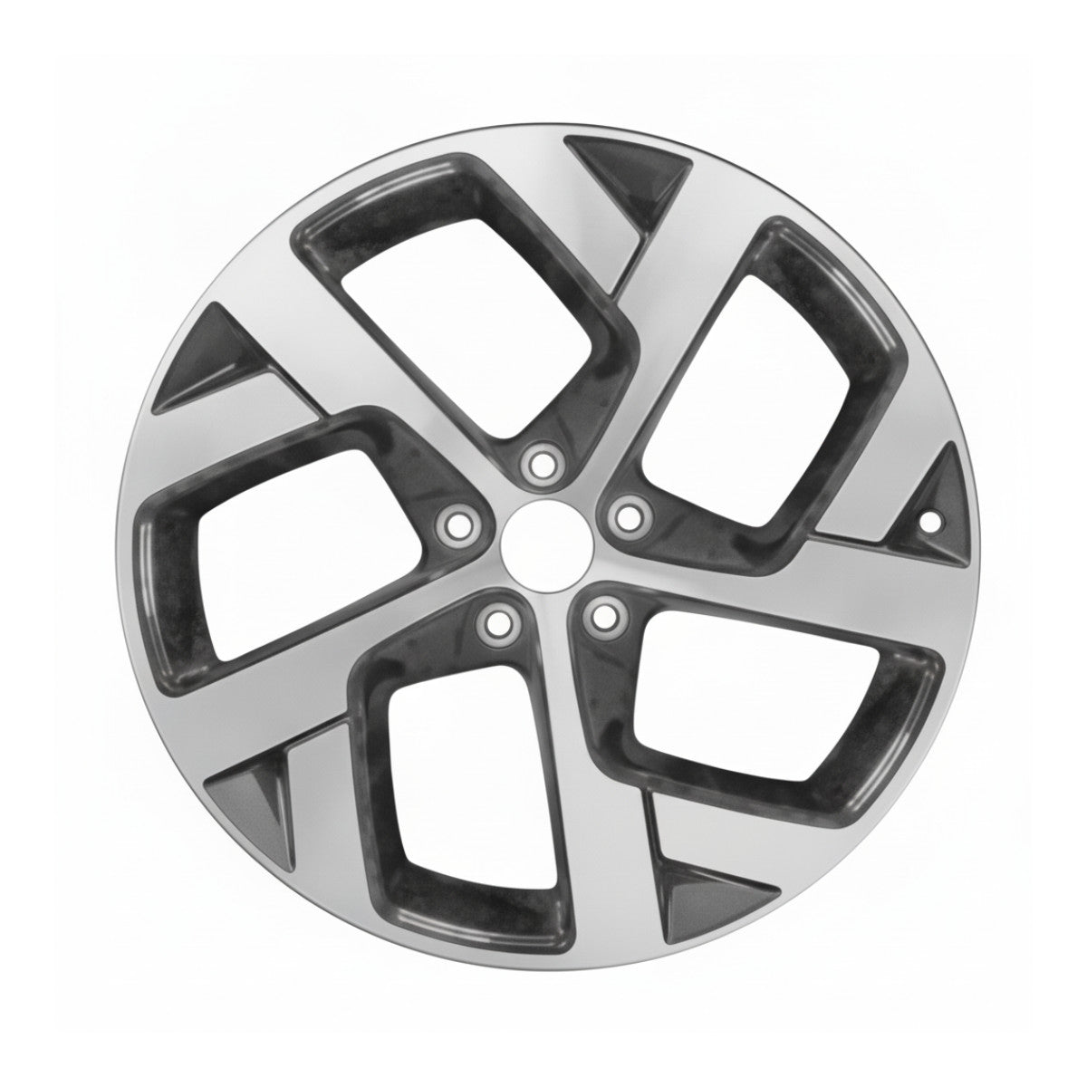 Lucid Air 2022 95674 aluminum OEM wheel rim 21 x 8.5 CNC Black FRONT