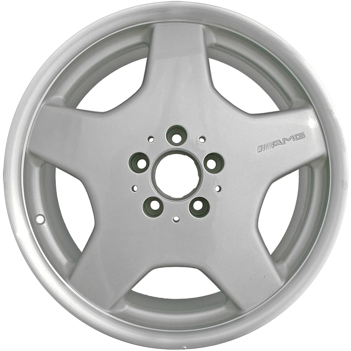 18" x 9.5" Mercedes-Benz CL600 2003 2004 Rear OEM Wheel Silver w/ Mach Lip 65233
