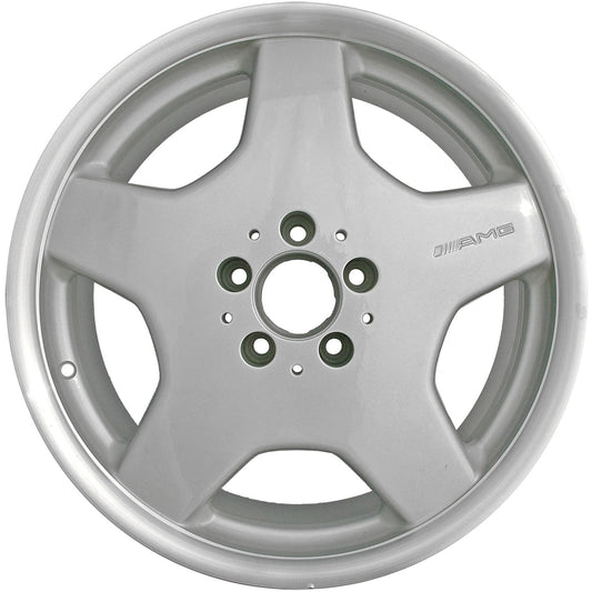 18" x 9.5" Mercedes-Benz CL600 2003 2004 Rear OEM Wheel Silver w/ Mach Lip 65233