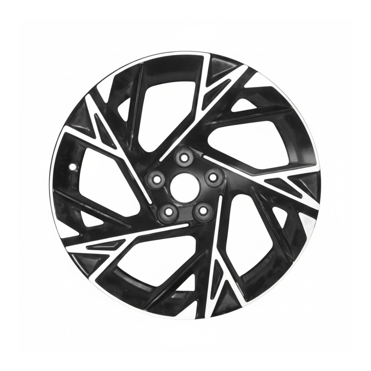 Kia K5 2025 2026 74699 aluminum OEM rim 18 x 7.5 CNC Black