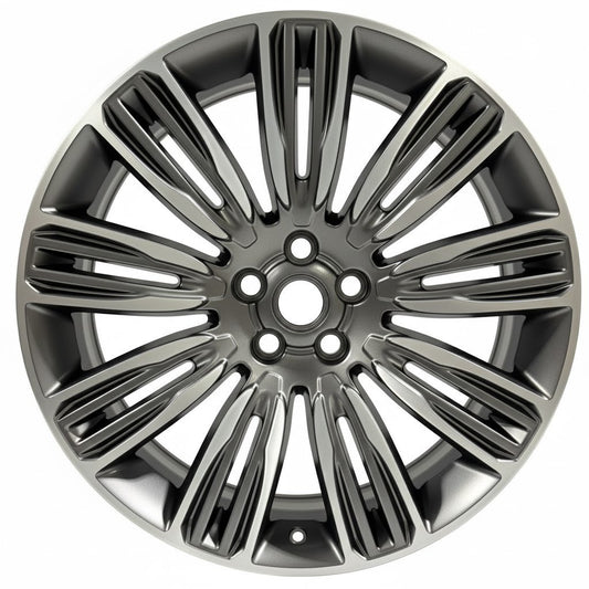 22" RANGE ROVER WHEEL RIM FACTORY OEM 2018-2020 72328 MACHINED GRAY
