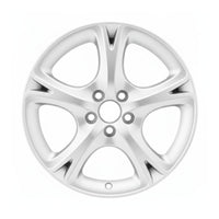 Dodge Hornet 2023 2024 2329 95704 aluminum wheel rim OEM wheel rim 17 x 7 Silver photo 1