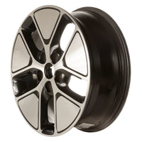 Kia Optima 17x6.5" Machined Black OEM Wheel Rim 74646 photo 1
