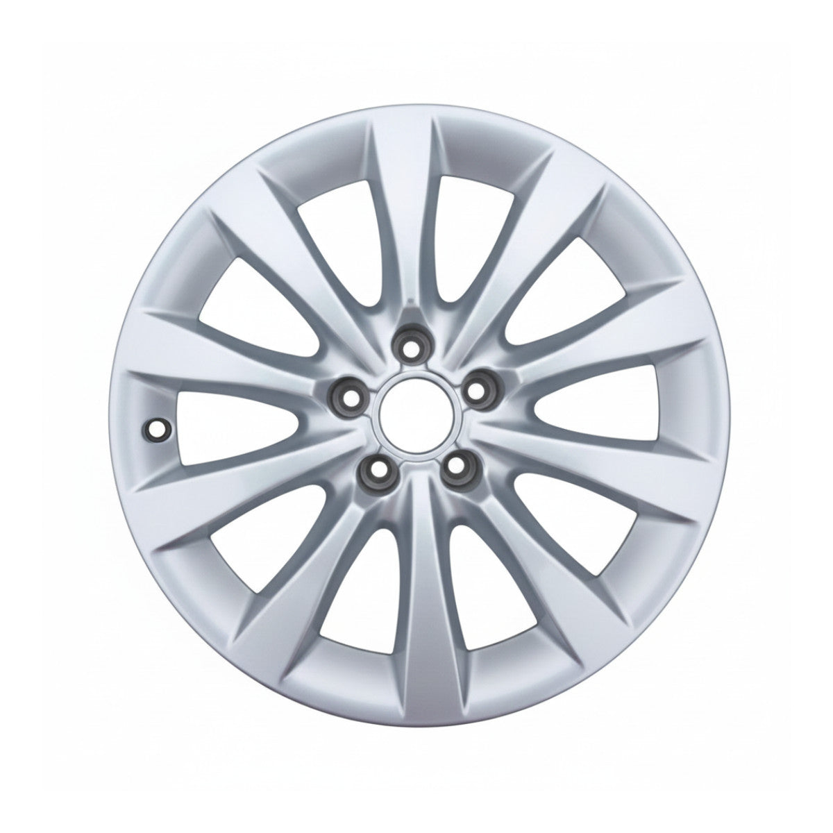 Audi A6 2012 2013 58892 aluminum OEM rim 17 x 8 Silver