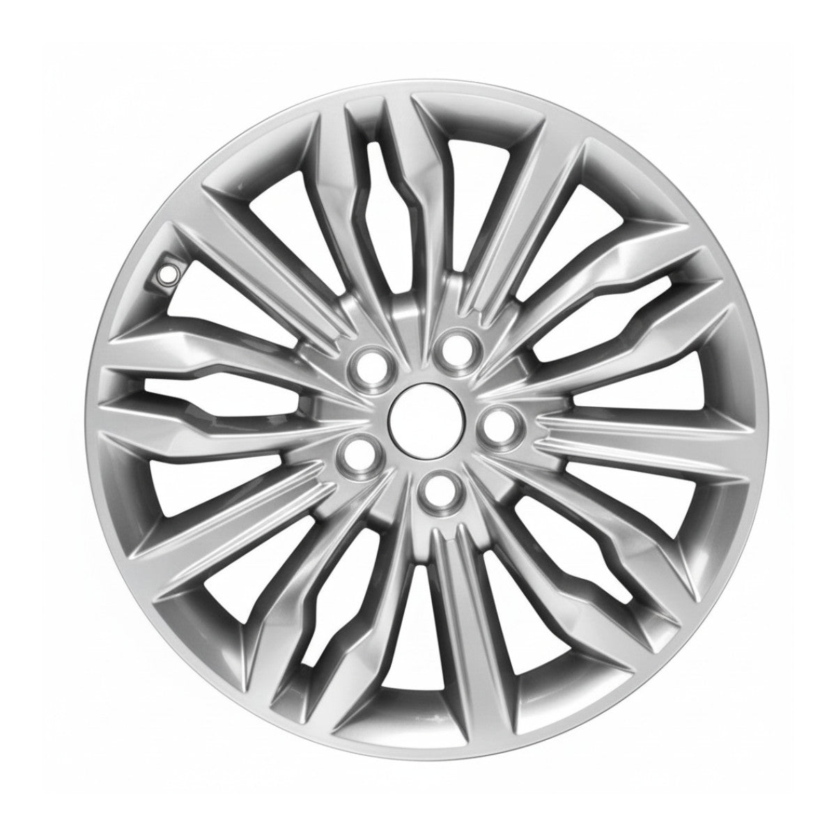 Kia Cadenza 2020 10399 96861 aluminum OEM wheel rim 19 x 8 Med Hyper Silver