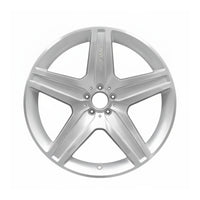 Mercedes GL550 2010 2011 2012 85108 aluminum OEM wheel rim 21 x 10 CNC Silver photo 1